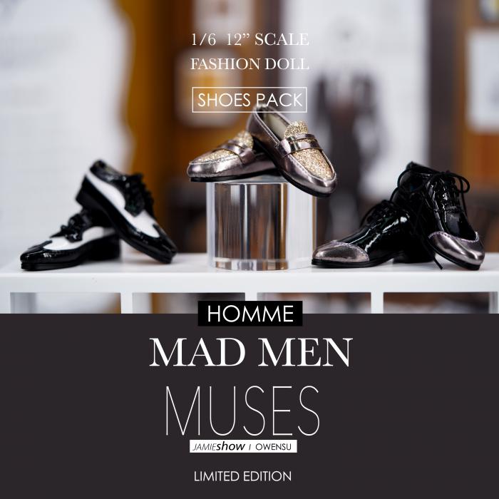 JAMIEshow - Muses - Enchanted - Mad Men Homme Shoe Pack - обувь